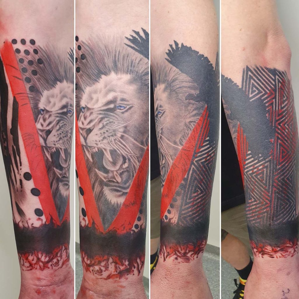 Lion Eagle Tattoo – Dan – Kingaroy