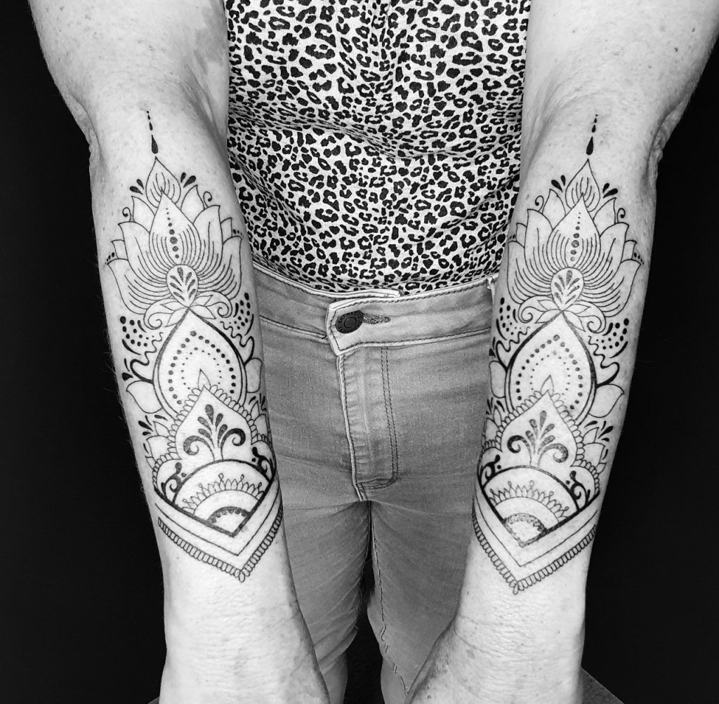 Tattoo – Arm Symmetry tattoo – Dan – Kingaroy