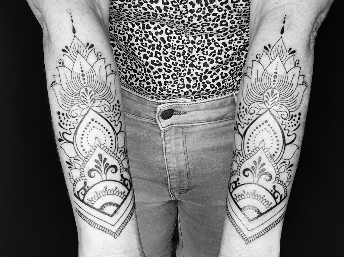 Tattoo - Arm Symmetry tattoo - Dan - Kingaroy
