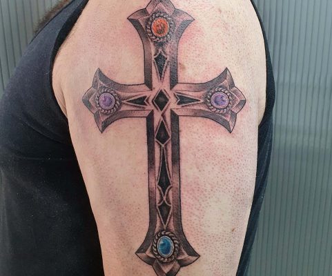Tattoo - Cross - Dan - Kingaroy