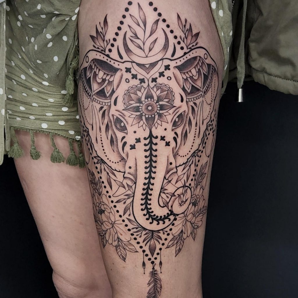 Tattoo – Elephant – Dan – Kingaroy