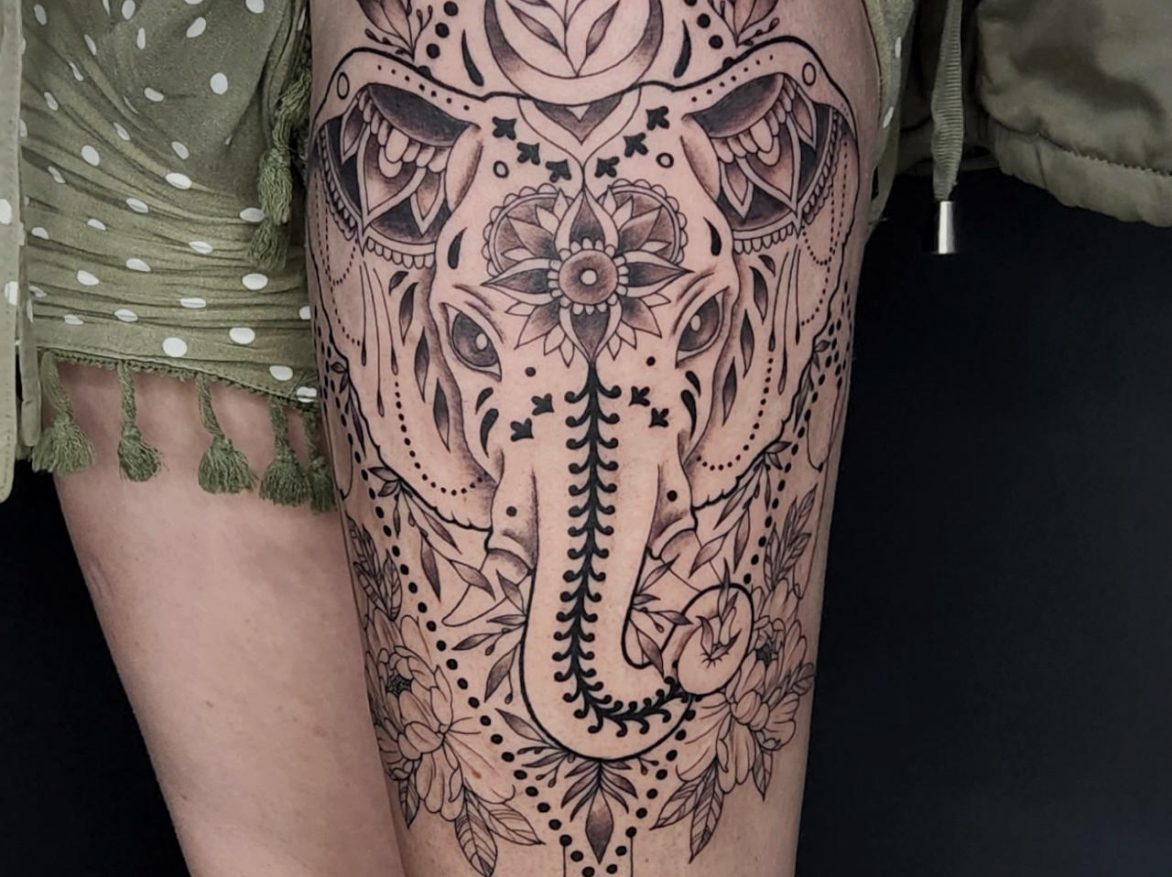Tattoo - Elephant - Dan - Kingaroy