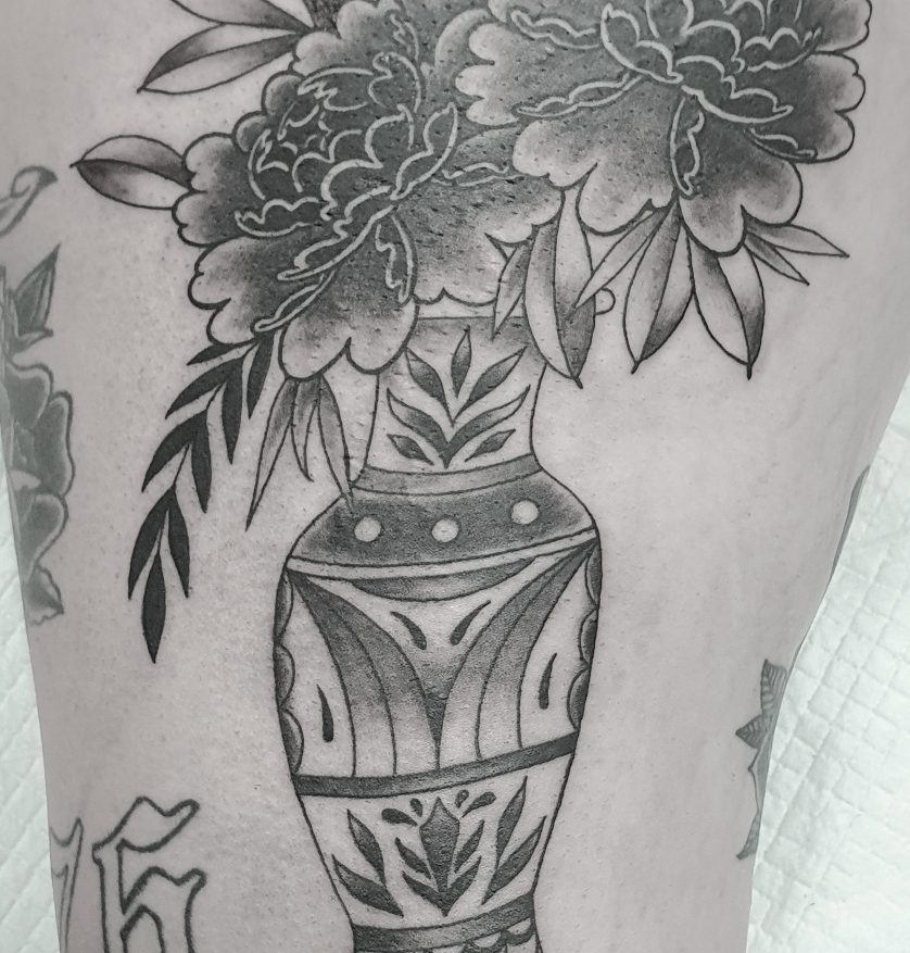 Tattoo - Flower Vase - Dan - Kingaroy