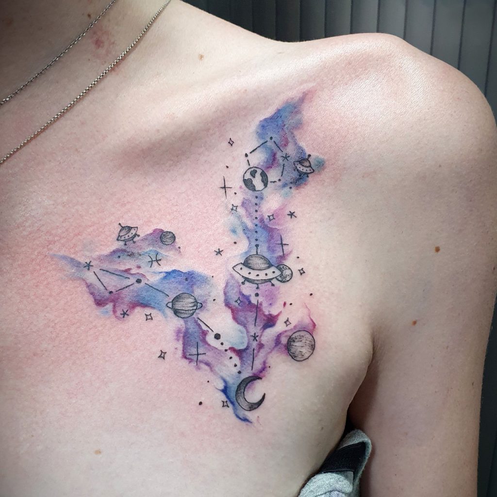 Tattoo – Galaxy – Dan – Kingaroy