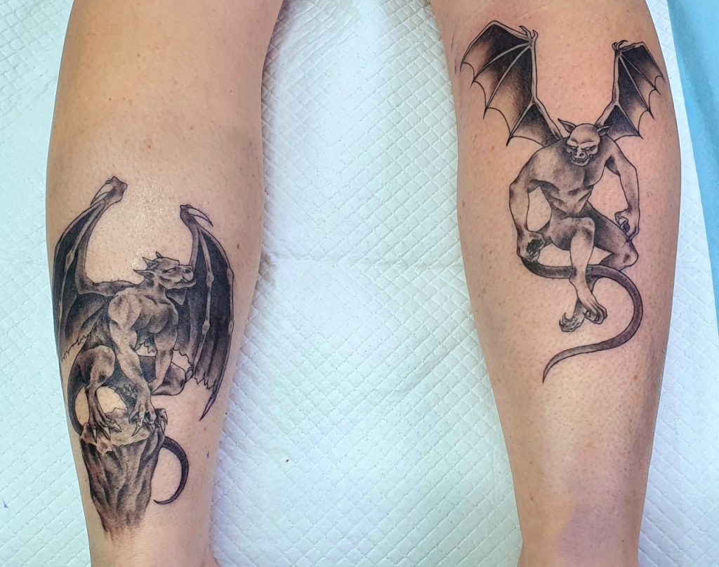 Tattoo -Gargoyle – Dan – Kingaroy