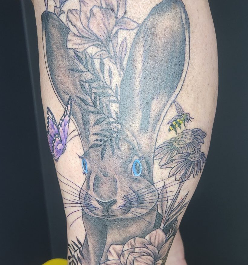 Tattoo - Rabbit -Dan - Kingaroy