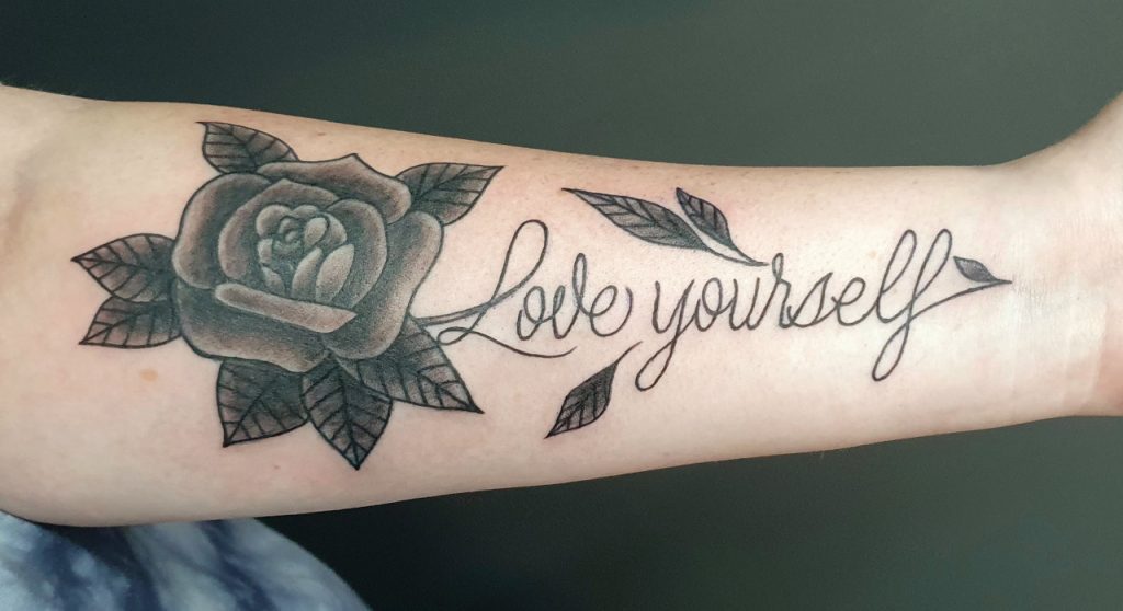 Tattoo – Rose – Dan – Kingaroy