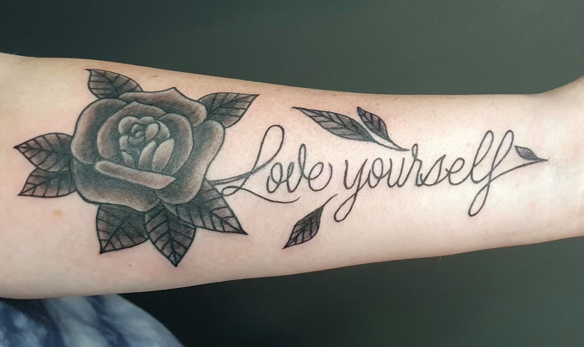 Tattoo - Rose - Dan - Kingaroy