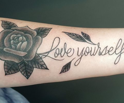 Tattoo - Rose - Dan - Kingaroy