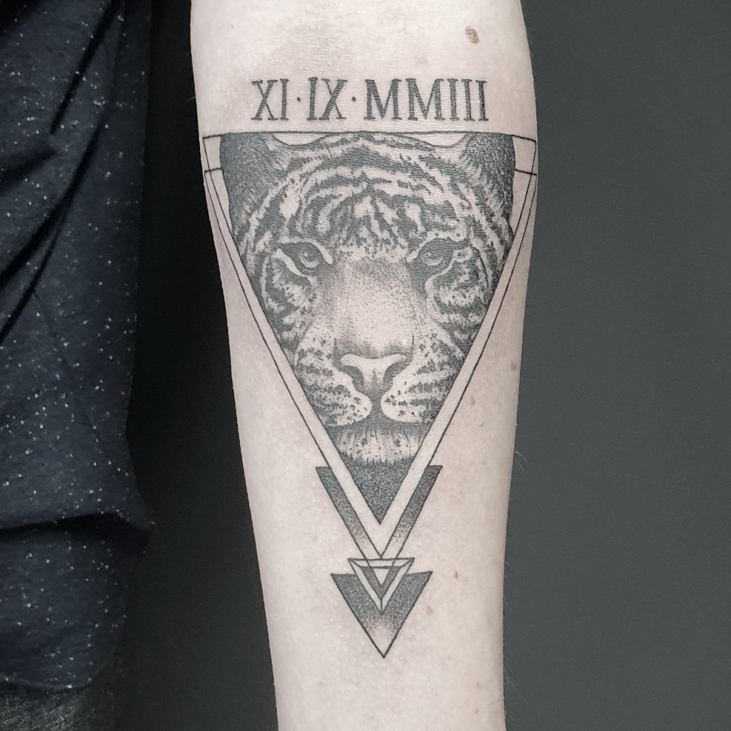 Tattoo – Tiger- Dan – Kingaroy