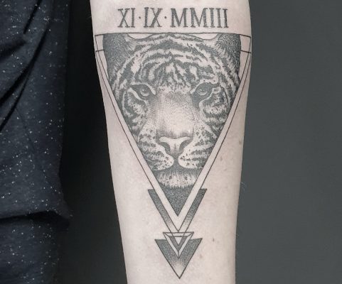 Tattoo - Tiger- Dan - Kingaroy