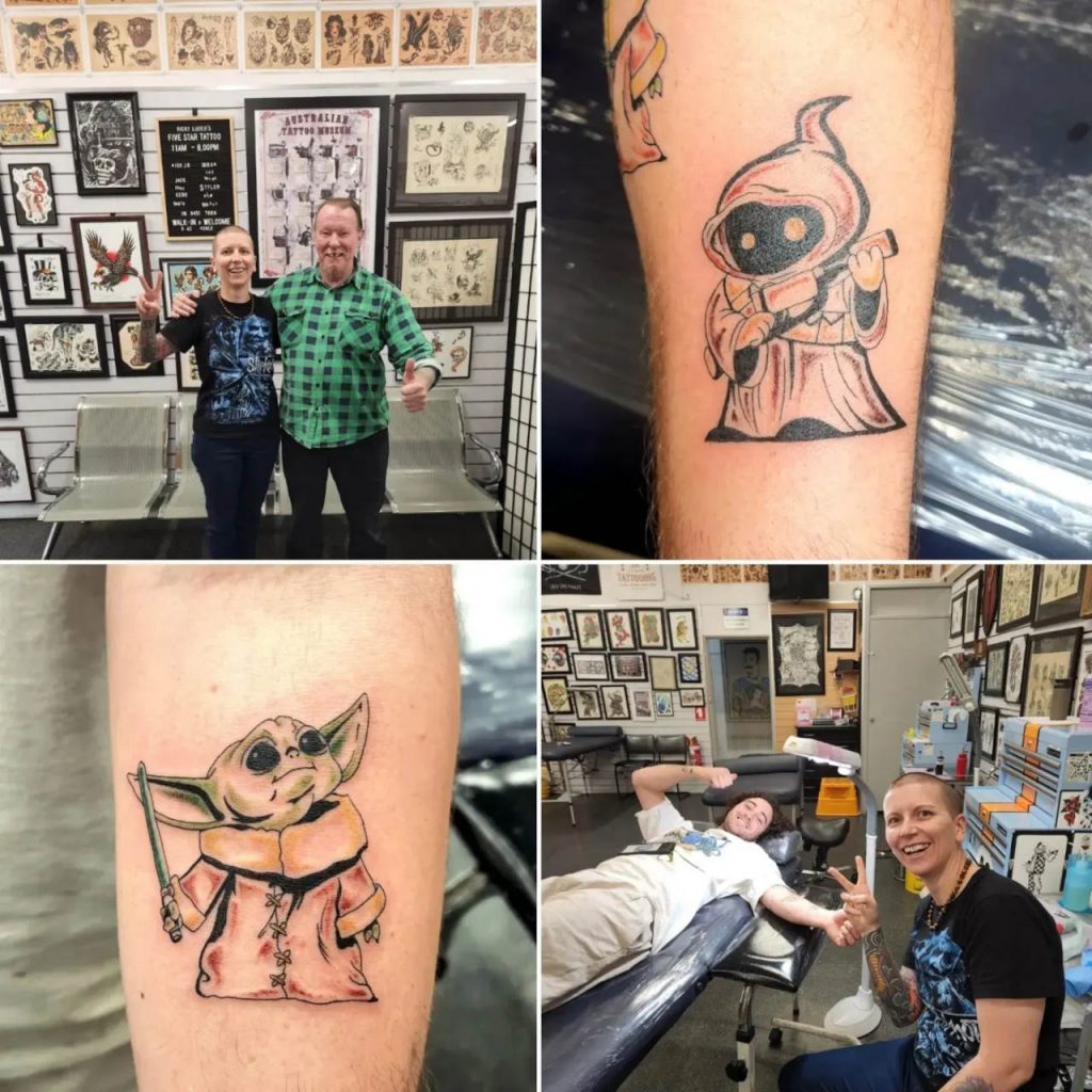 Wild Honey Tattoo Studio – Collage star wars