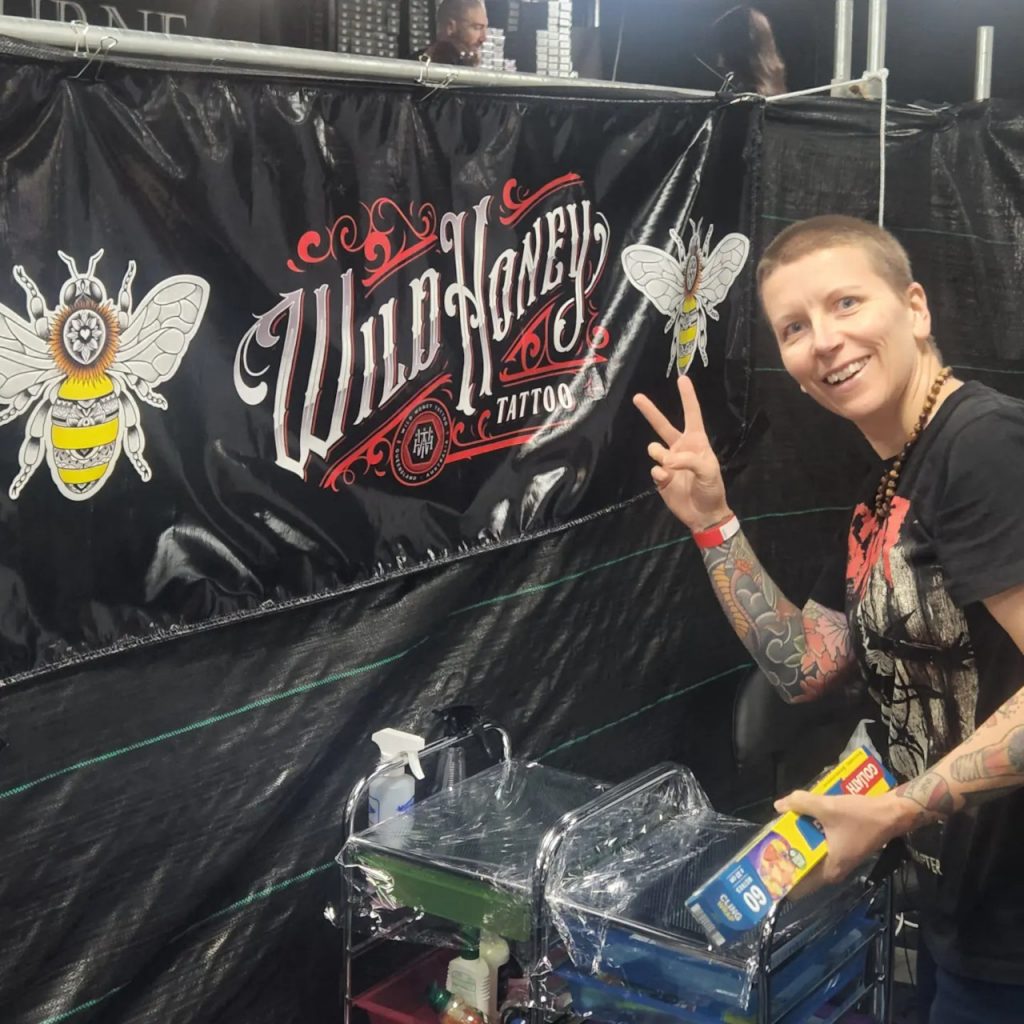 Wild Honey Tattoo Studio – Tattoo Convention Booth