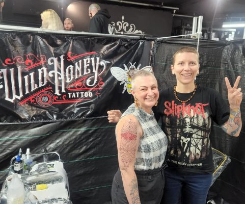 Wild Honey Tattoo Studio - Tattoo convention booth photo