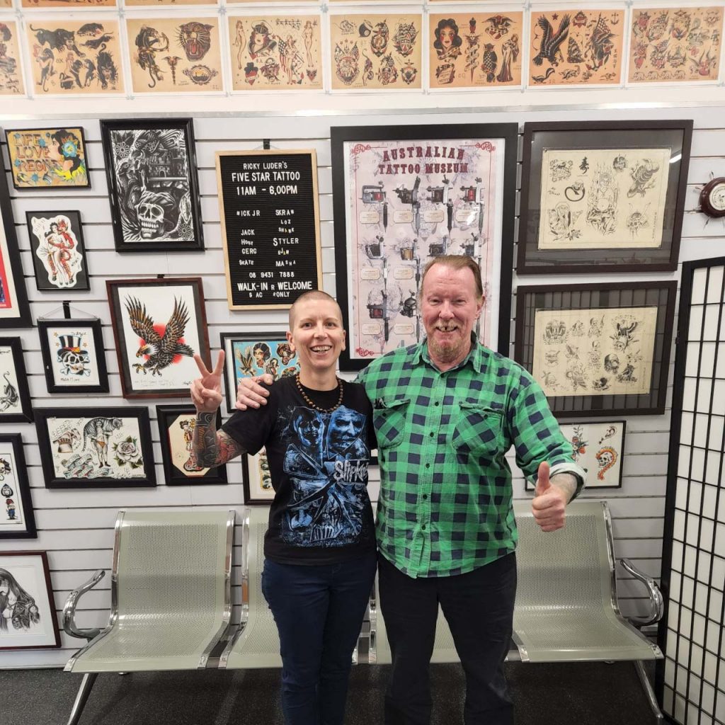 Wild Honey Tattoo Studio – Tattoo wall