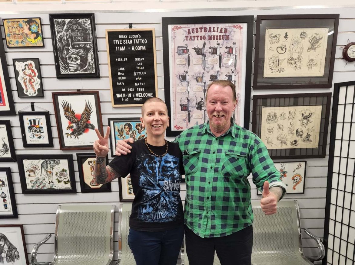 Wild Honey Tattoo Studio - Tattoo wall