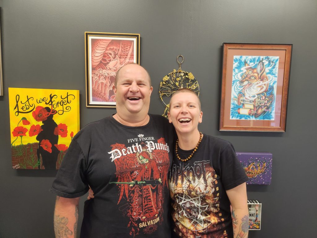 Wild Honey Tattoo Studio – paintings