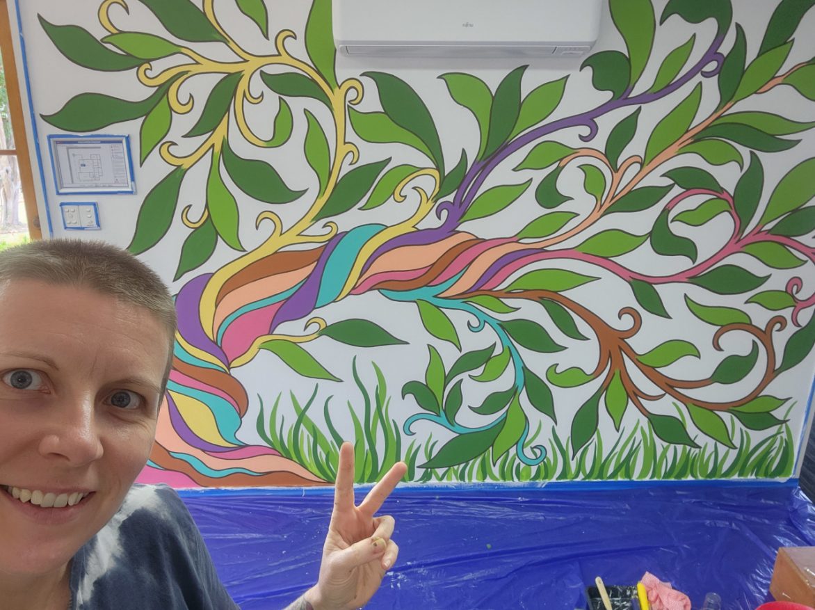 Wild Honey Tattoo Studio - wall art selfie