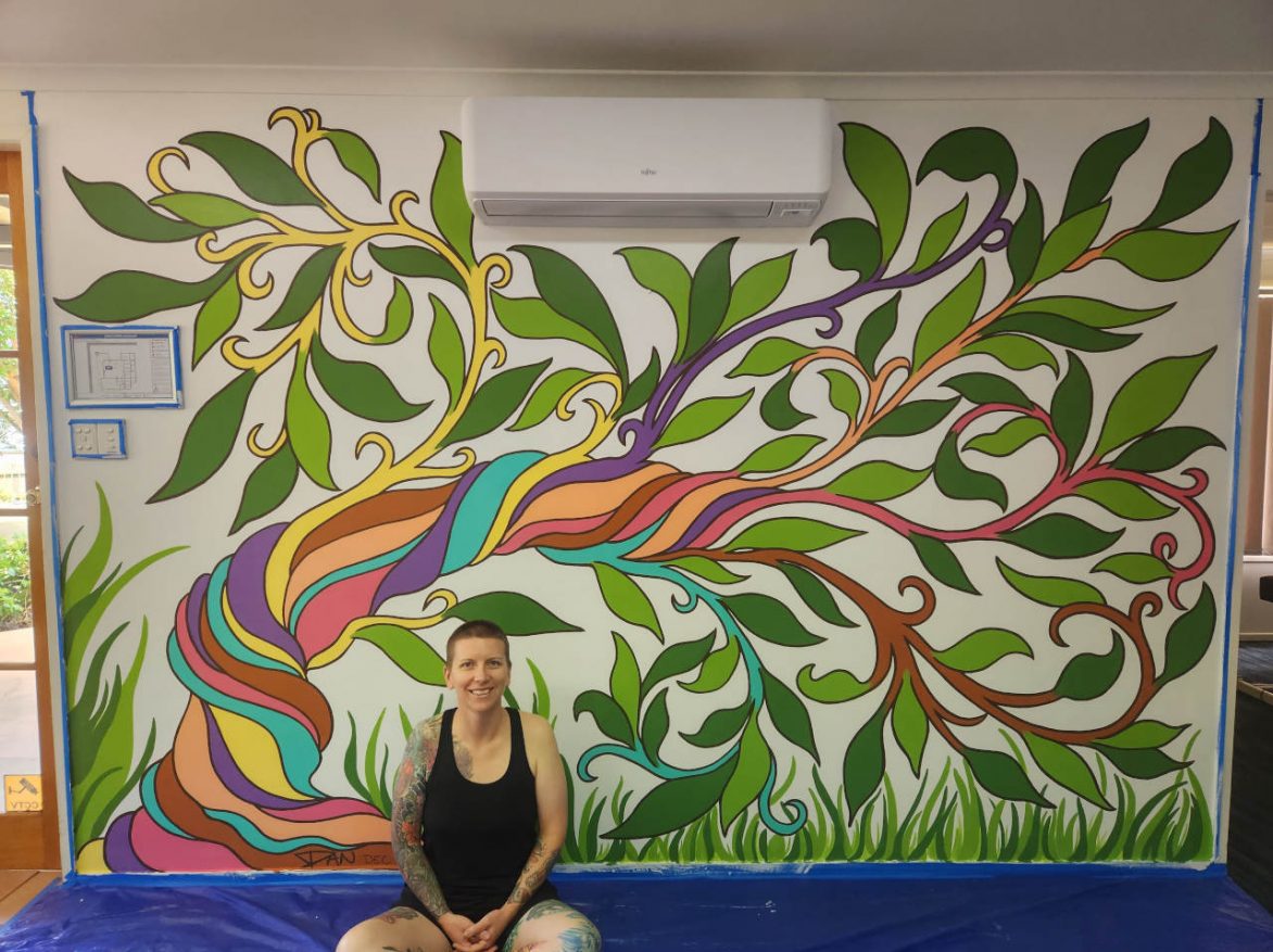 Wild Honey Tattoo Studio - wall art by Dan