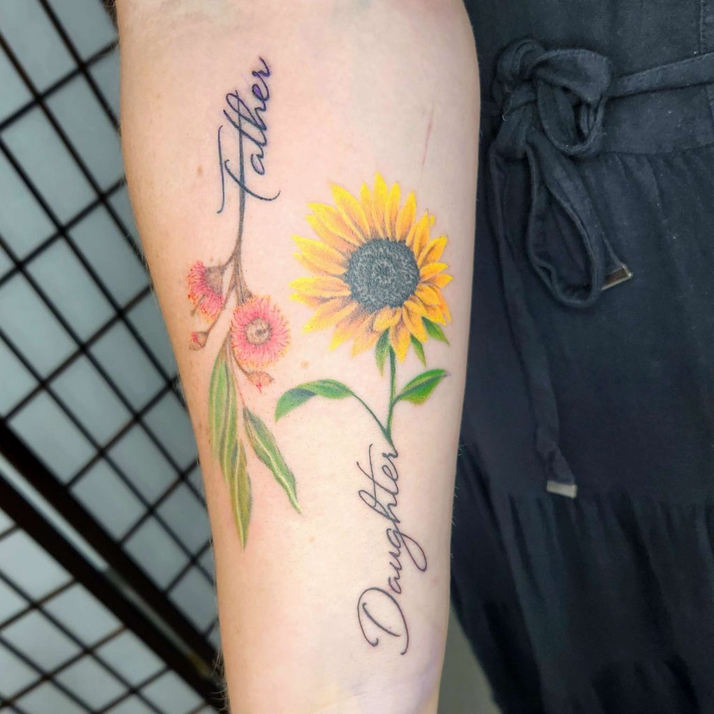 Sunflower Tattoo