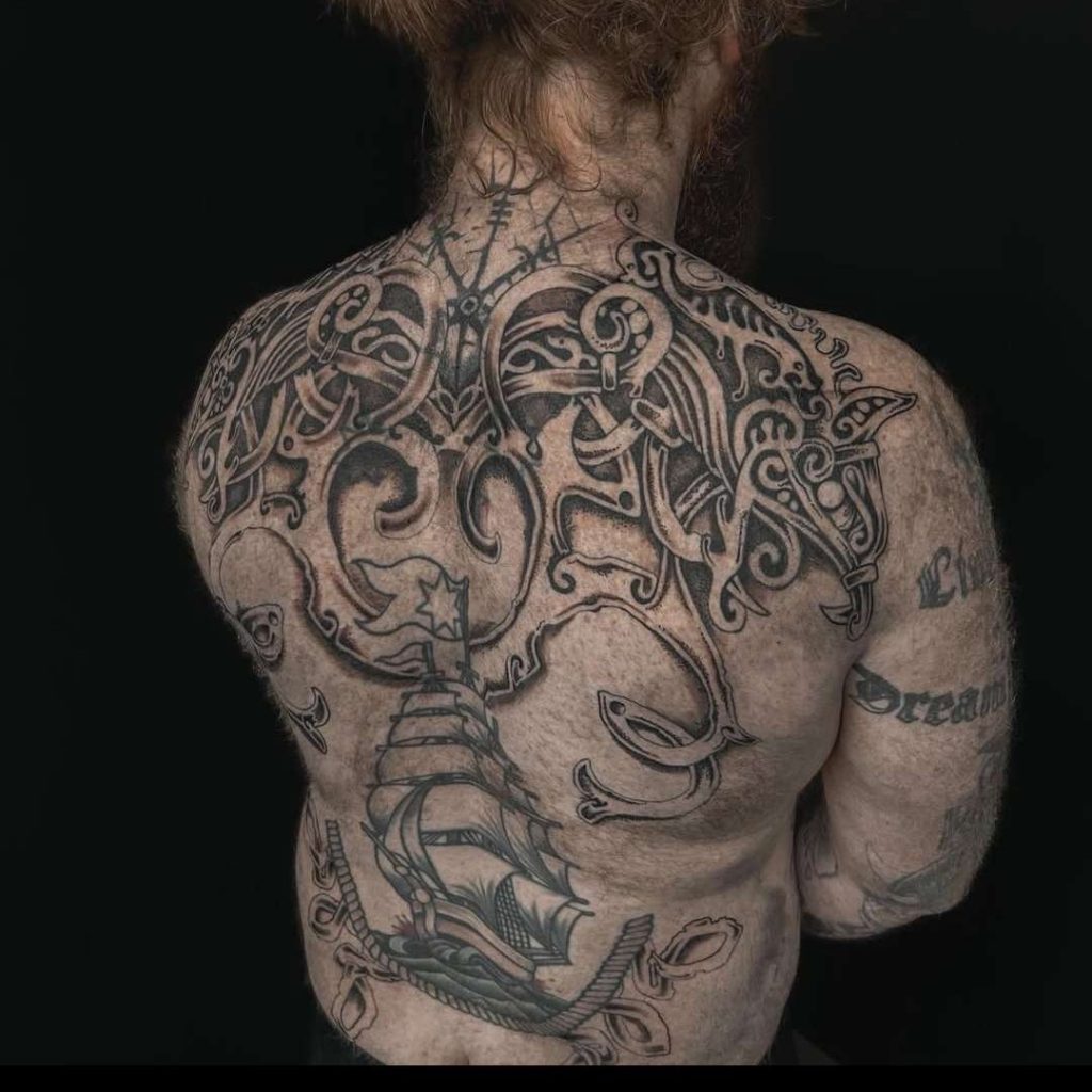 Pirate Ship Tattoo