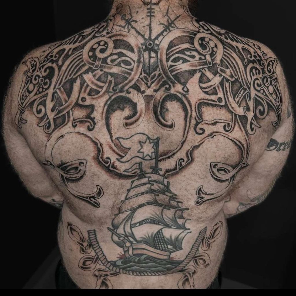 Pirate Ship Tattoo