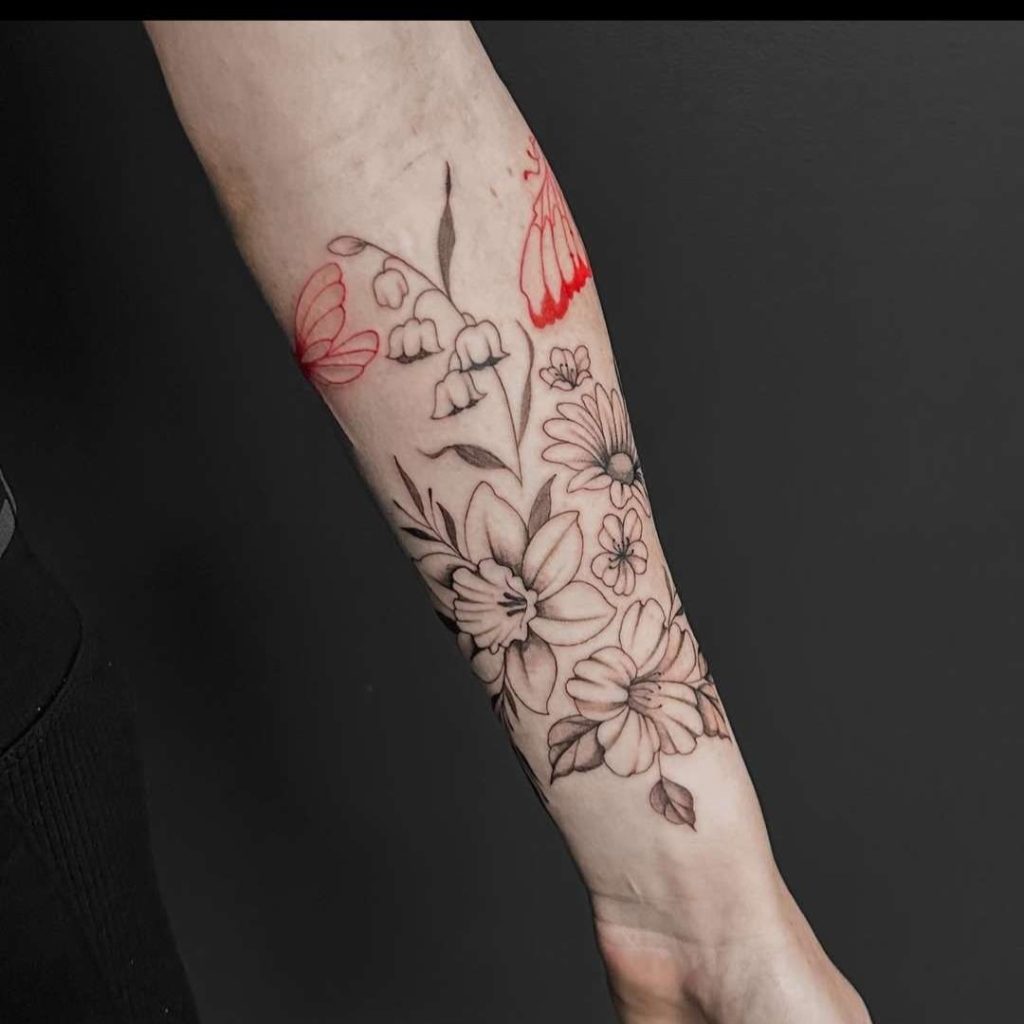 Floral Tattoo